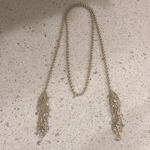 Gold lariat style Kendra Scott Necklace